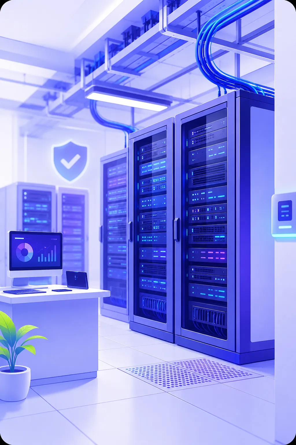 Sala de cómputo y data center construido por CDS